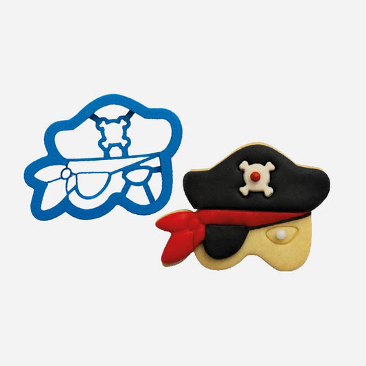 Cumpleaños pirata: galletas de mantequilla para hacer con un cortador de galletas pirata