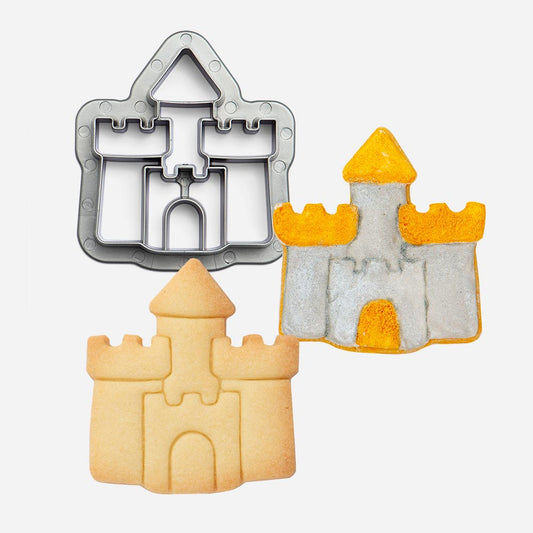 Princess birthday: shortbread to make with a cookie cutter