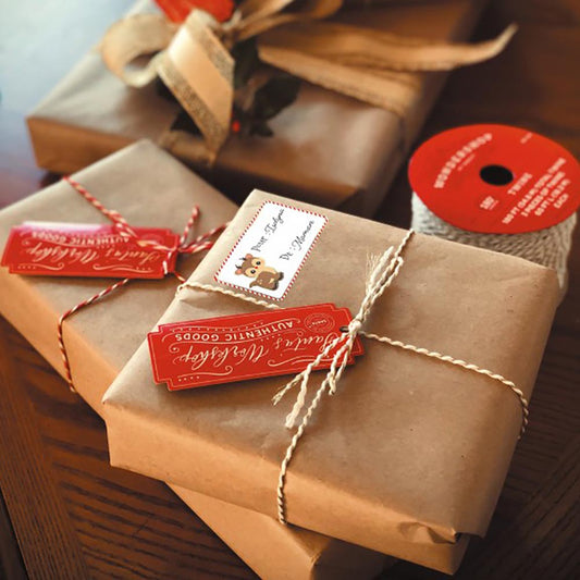 12 Etiquettes adhésives de Noël - Sweety Xmas - Jour de Fête - Emballages  cadeaux - Idées de Cadeaux de Noël