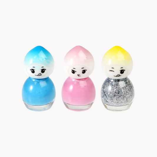 Vernis à ongle figurine colorée pour pochette surprise anniversaire fille