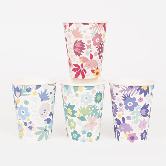 Liberty mix color cups for girl's birthday my little day