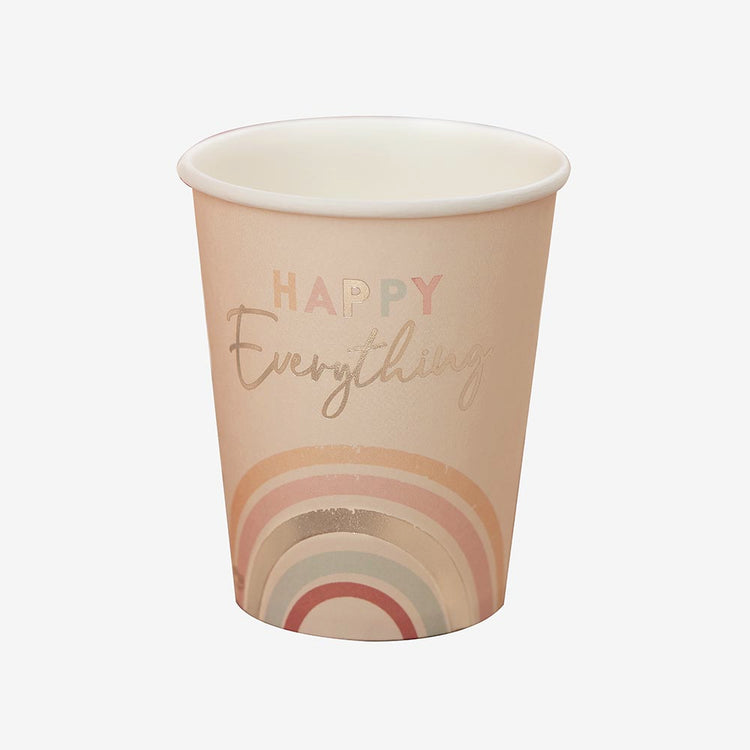 Happy everything paper cups for all your festive events