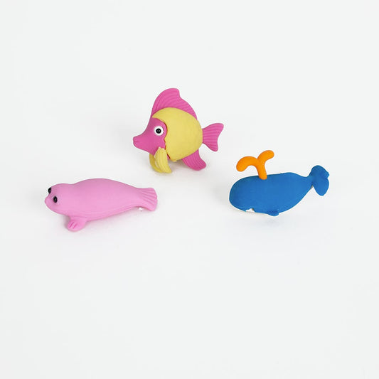 Marine animal eraser to slip into a surprise bag for a guest gift