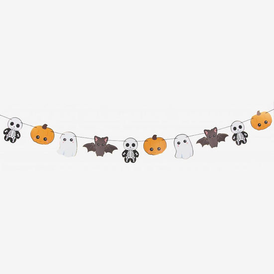 Idee pour decoration Halloween originale : guirlande halloween kawaii