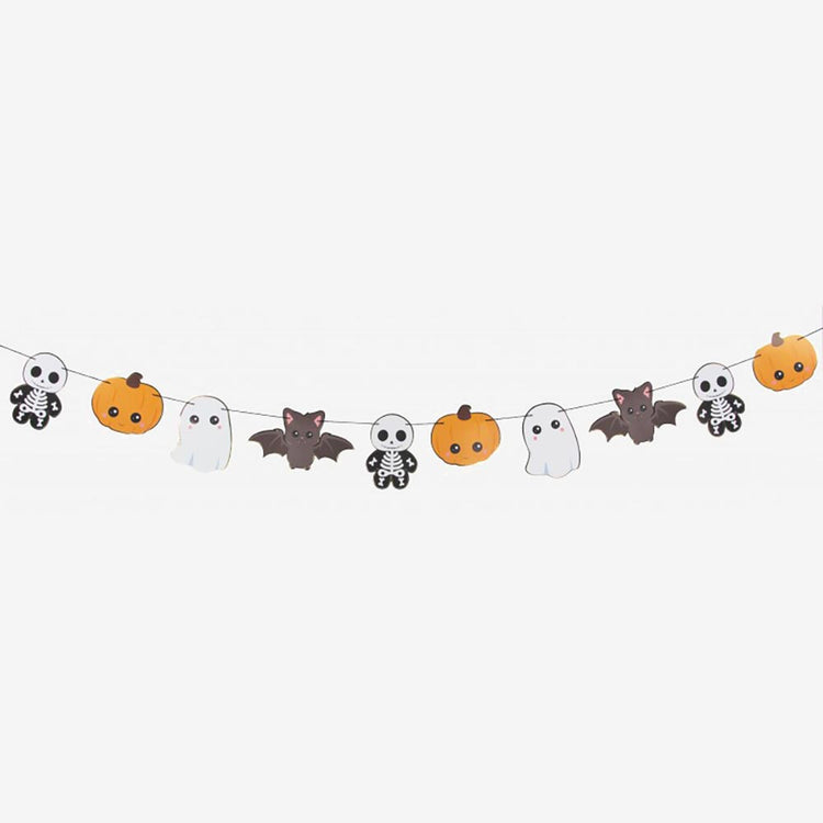 Idee pour decoration Halloween originale : guirlande halloween kawaii