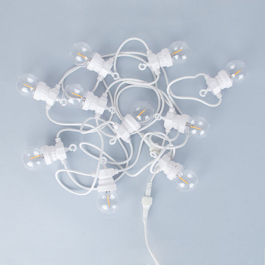 Guirlande lumineuse led blanche pour decoration de fete