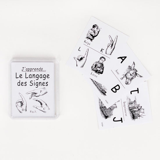 Actividad de cumpleaños: tarjetas para aprender lengua de signos Marc Vidal