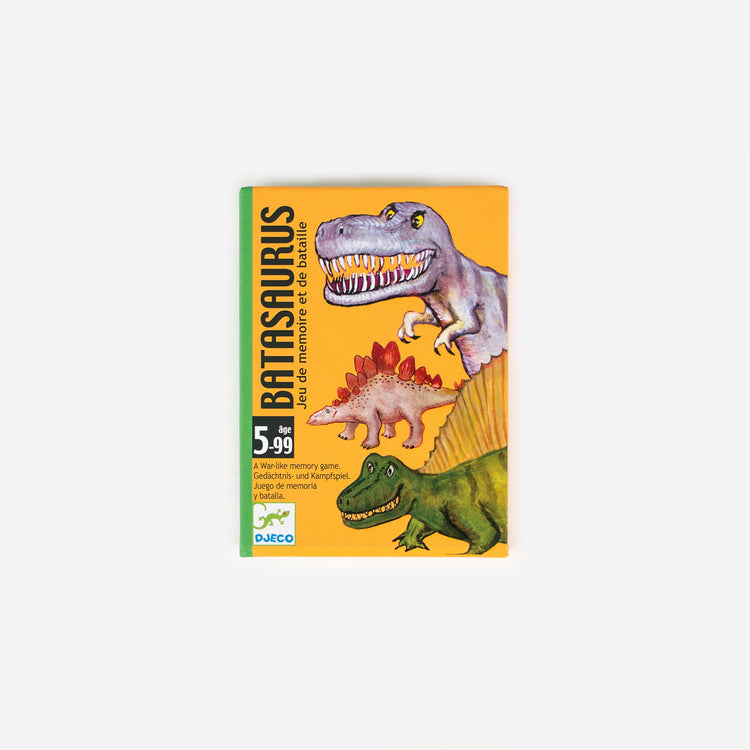 An ideal card game for all children who love dinosaurs!
