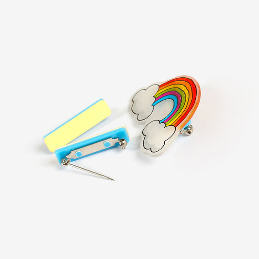 Idea per attività di compleanno per ragazze adolescenti: kit di spille kawaii in plastica pazzesca