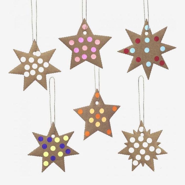 Taller creativo responsable: estrellas para decorar y colgar