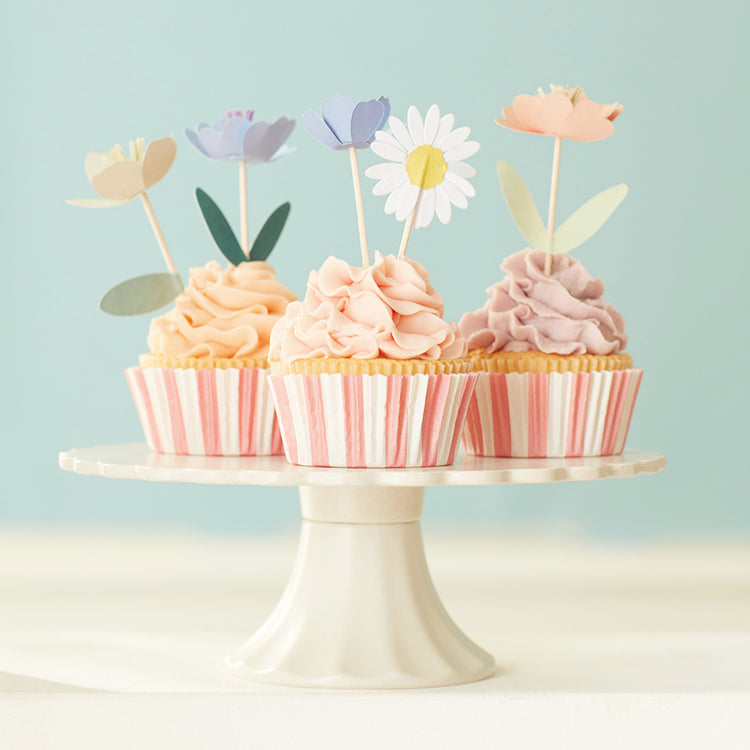 Des idées de déco pastel pour agrémenter vos cupcakes et petits gâteaux