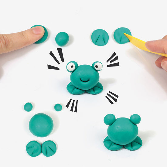 Kit Pen'do : crayons de couleurs à modeler atelier loisirs créatifs enfants 