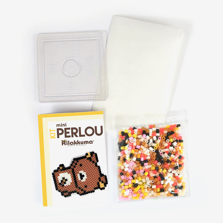 Atelier loisirs créatifs : kit de perles rilakkuma pour enfant My Little Day 