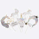 Lunettes D'anniversaire Drôles En Forme De Papillon - Accessoire Photo Pour Fête, Enfants Et Adultes, Rose - 6