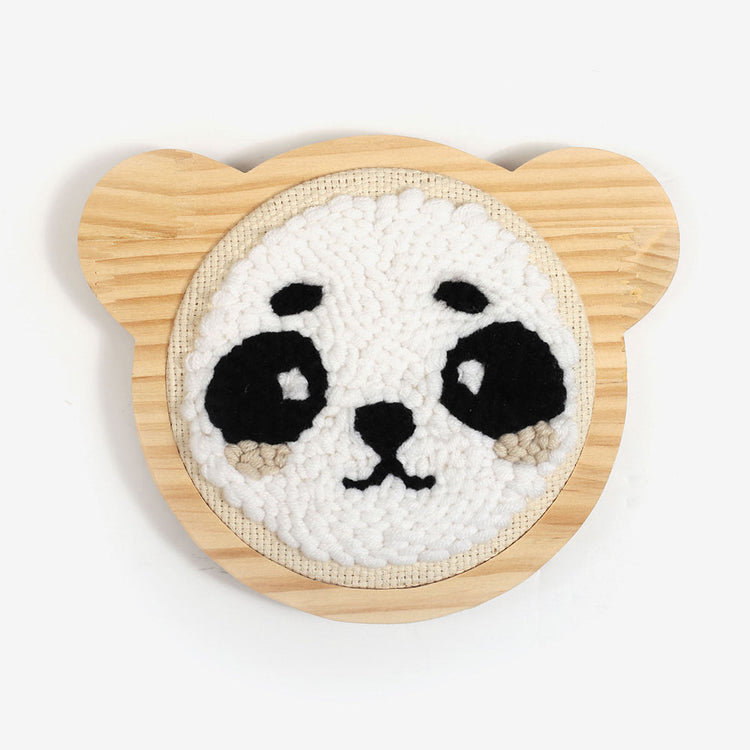 Taller de ocio creativo infantil My Little Day: kit punzón panda