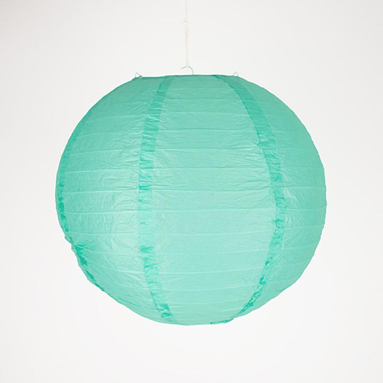 Bola china azul aguamarina para decoración de cumpleaños de sirena o tema de Moana