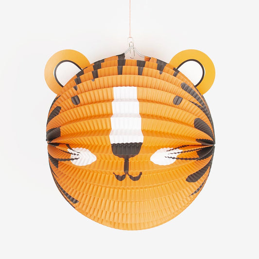 Decoración de cumpleaños de panal de tigre para cumpleaños de animales salvajes