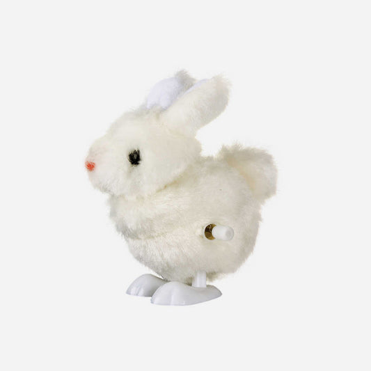 Coniglio bianco meccanico da regalare per il compleanno di un bambino