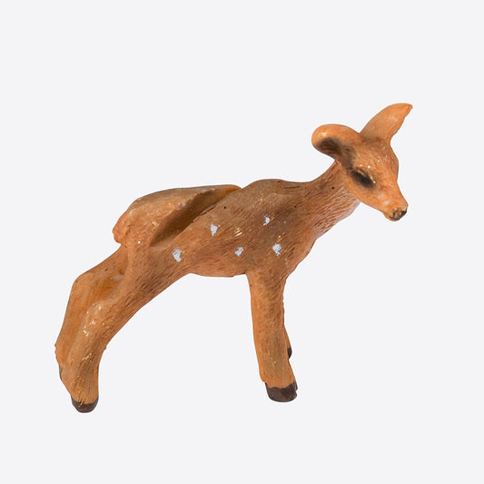 Forest animal birthday and Christmas table decoration: fawn place card