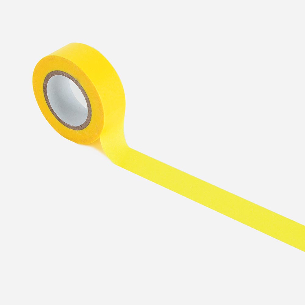 Loisirs créatifs : masking tape jaune fluo Rico Design pour vos DIY