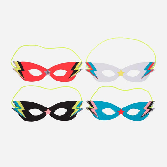 Disfraz de superhéroe: máscaras de superhéroe para disfrazarte de fiesta de cumpleaños