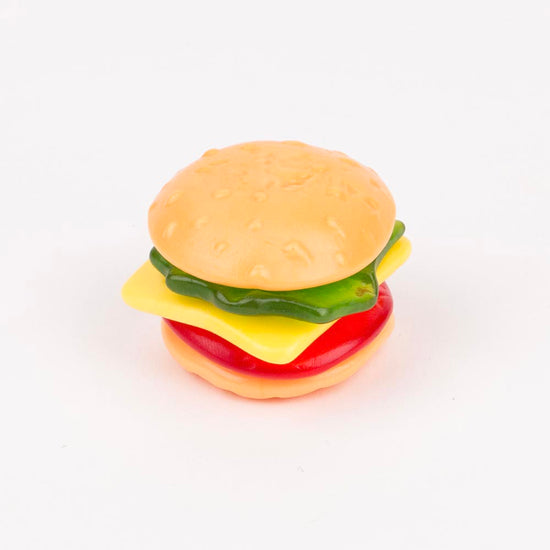 Bonbon burger pour table gouter anniversaire enfant