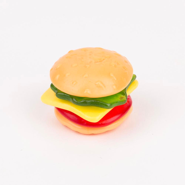 Bonbon burger pour table gouter anniversaire enfant
