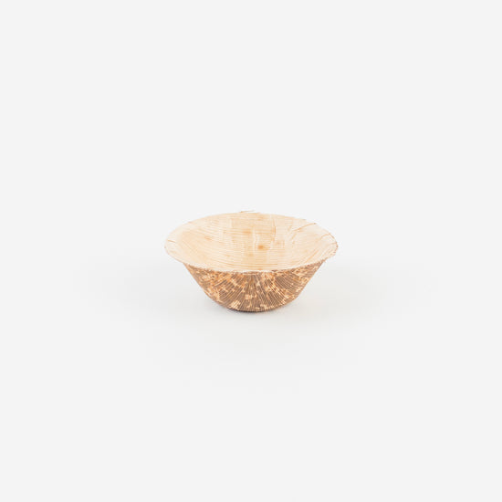 Un min bol en bambou pour une jolie table de fête ecoresponsable