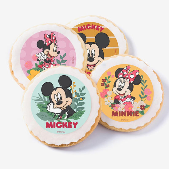 Disque azyme Mickey et Minnie