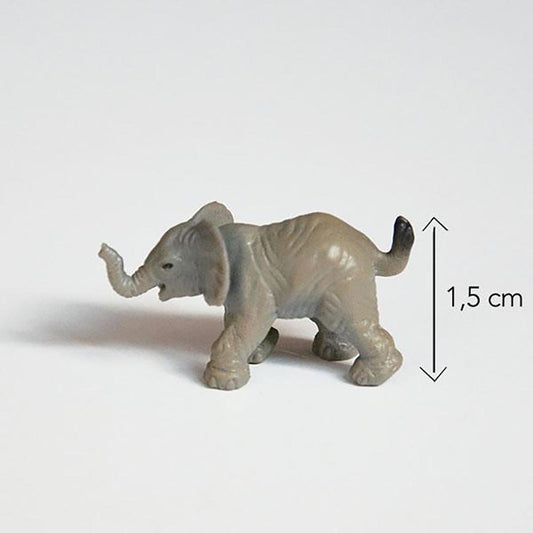 Mini figurine éléphant : cadeau surprise pinata ou pochette surprise