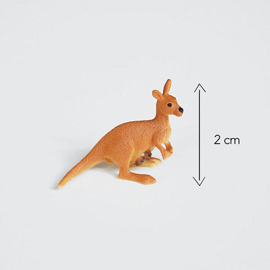 Regali per gli ospiti di compleanno per pinata o marsupio: mini figurina di canguro