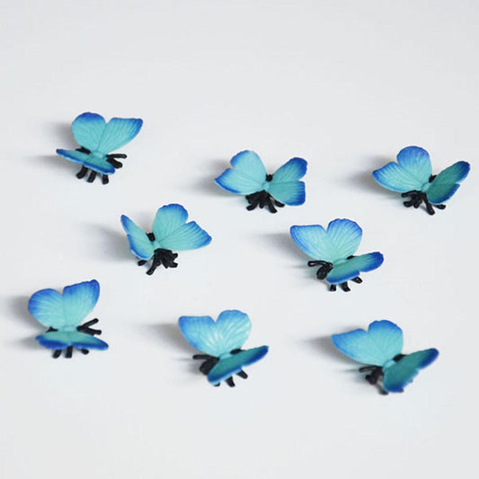 Cumpleaños de mariposa: figurita de mariposa azul para regalo de cumpleaños de invitados