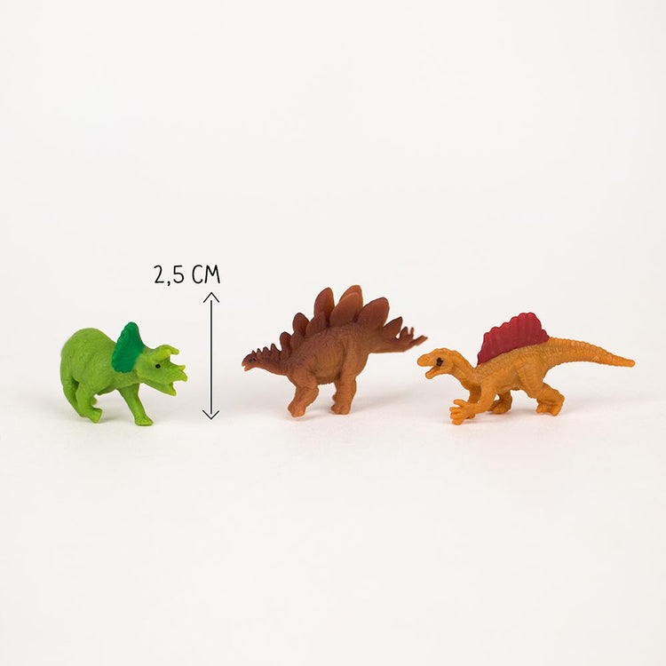 figurines dinosaures pour cadeau invité anniversaire, pochette surprise ou pinata