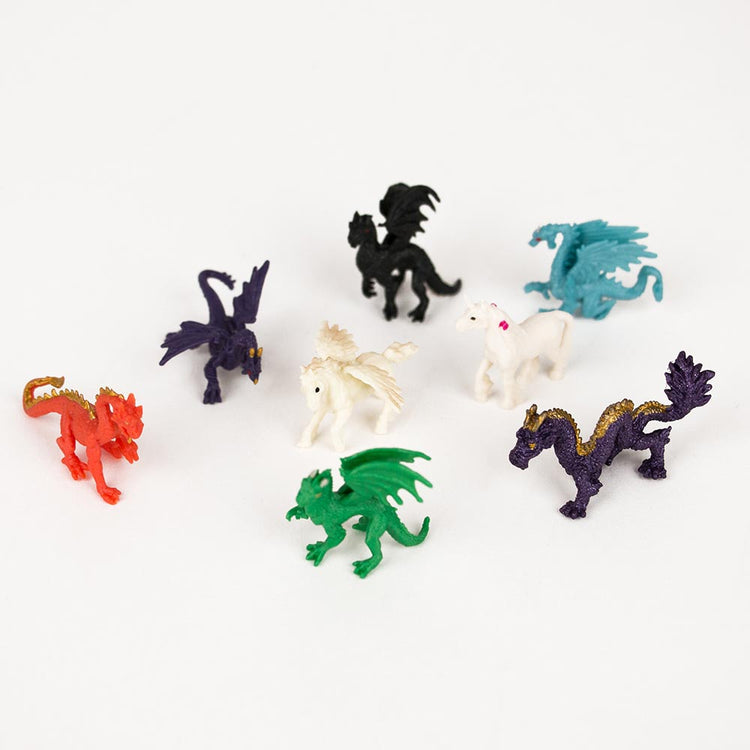 Dragon, unicorn, pegasus figurines for fantastic child's birthday