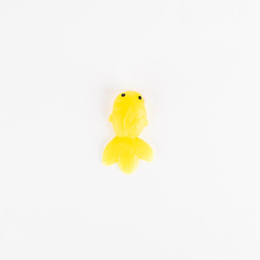 Mini yellow fish squishy: teen birthday gift idea and pinatas