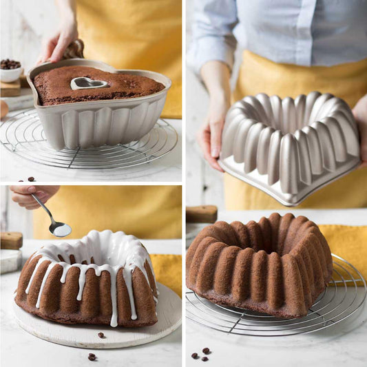 Idea de pastel de cumpleaños para hacer con un molde de pastel Beatrice