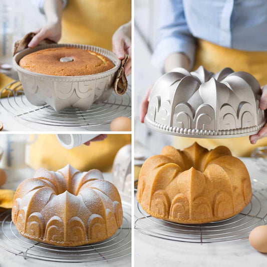 Idea de pastel de cumpleaños para hacer con un molde para pasteles gaia