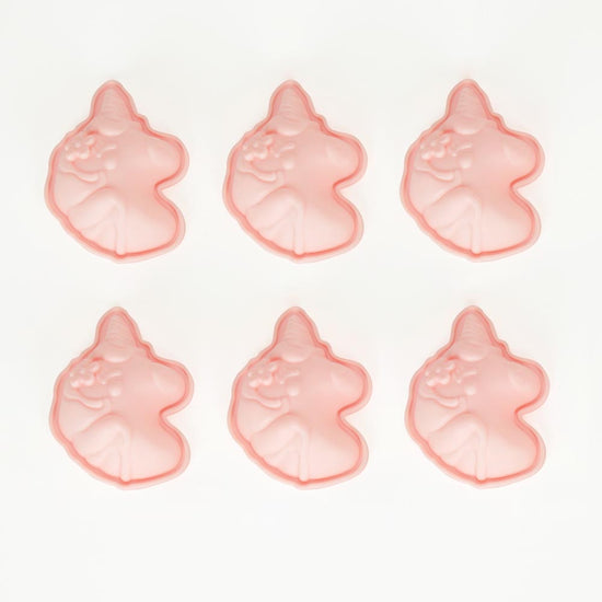 6 moules à gateaux en forme de licorne pour anniversaire fille licorne