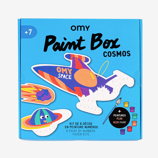 Caja de pintura cosmos para ofrecer: regalo divertido y original para niños
