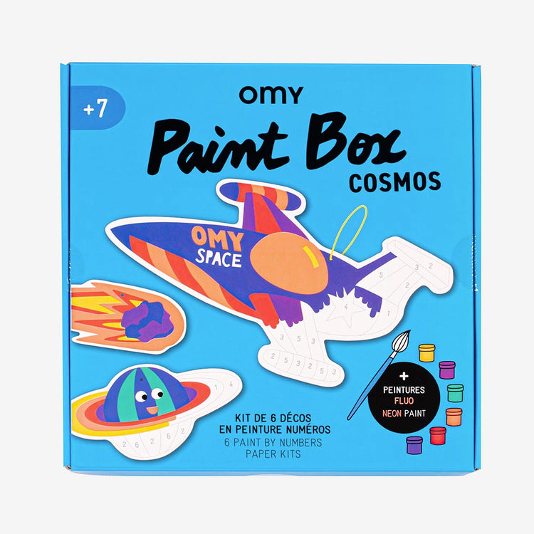 Scatola di colori cosmo da offrire: regalo giocoso e originale per i bambini