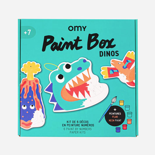 Paint box dino à offrir : cadeau ludique et original pour enfant