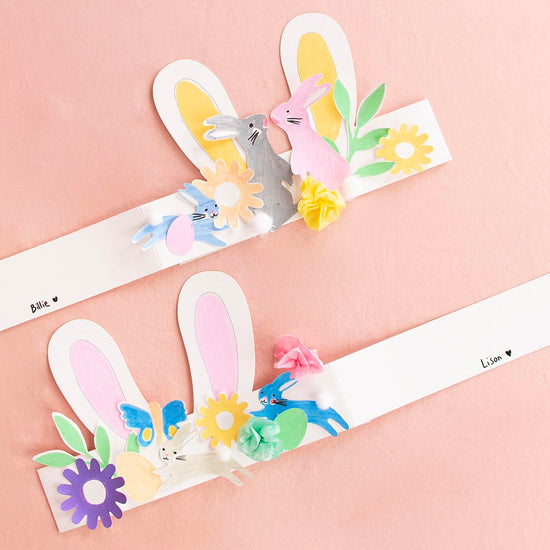 6 headbands de Pâques à faire soi-même : idée bricolage de Pâques
