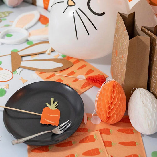 Idee animation fête de Pâques : kit accessoires photobooth lapins