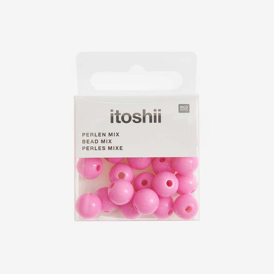 Laboratorio di gioielli creativi per ragazze: perline tonde rosa per bracciali