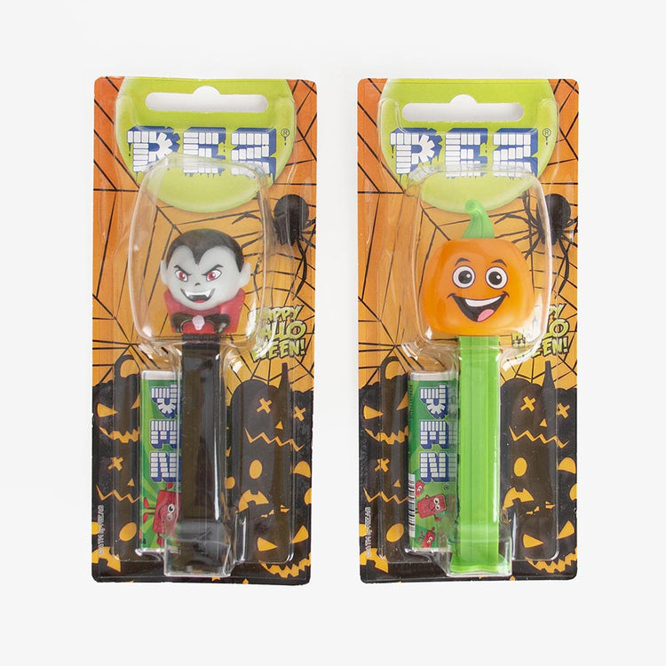 Pez vampire and pumpkin: Halloween sweets at my little day