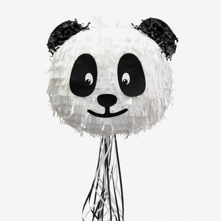 Piñata panda para animacion y decoracion cumpleaños infantil animales