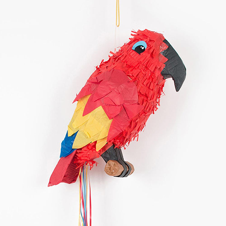 parrot pinata for pirate birthday decoration by my little day