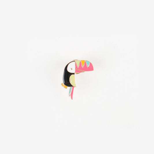 Pin's tropical toucan The little grocery store: girl's birthday gift
