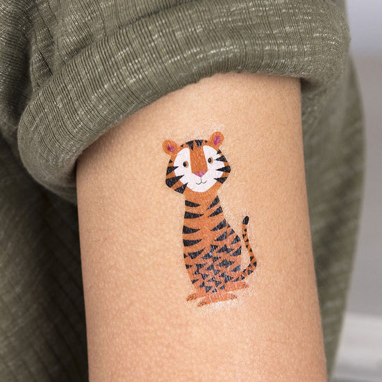 Petit cadeau anniversaire ou pinata : tatouage animaux sauvages 