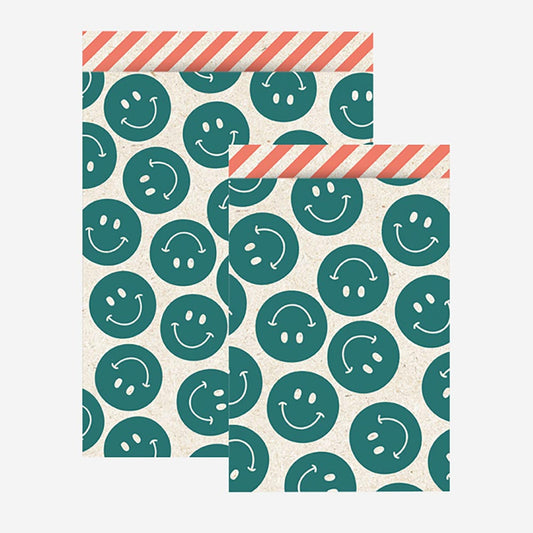 Bustina in carta con motivo Emoji per confezione regalo originale
